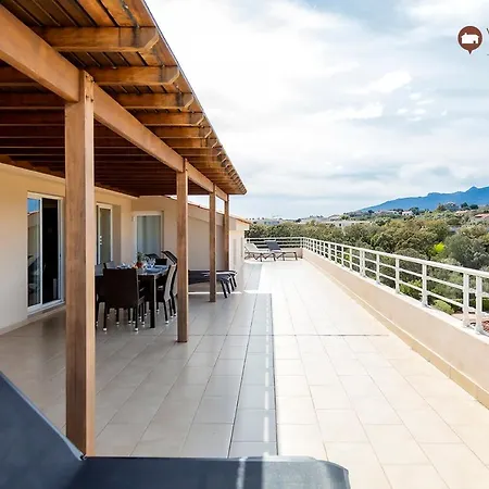 Corsica Con Piscina 아파트 포르토베쉬오